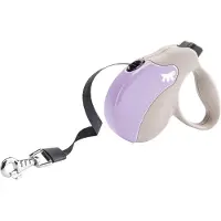 Ferplast Amigo Mini Tape Dog Leash Beige,Violet