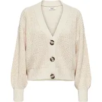 JDY Cardigan 'JDYJUSTY' crème