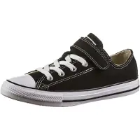 Converse Baskets basses enfant CHUCK TAYLOR ALL STAR 1V FOUNDATION OX filles - Noir - 34