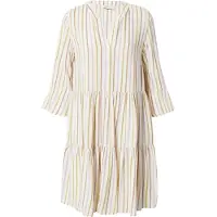 Tom Tailor Robe à Manches Longues Printed Babydoll Mini
