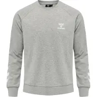 Hummel Sweat-shirt gris / blanc