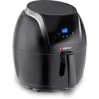 Alpina Airfryer - Écran tactile numérique - 5 litres - Friteuse à air chaud - Four à air chaud - Frites, légumes, pain, muffins - 7-8 personnes