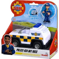 Simba Dickie Vertriebs GmbH Sam Police 4x4 avec rose Figurine 0 0 STK