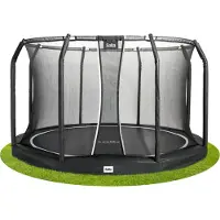 Salta Trampoline Premium Ground avec filet de sécurité Ø 427 cm noir