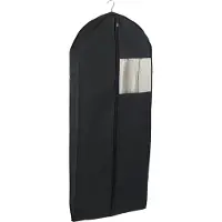 SmartaSaker Housse vêtements Deep Black 60 x 135 cm noir