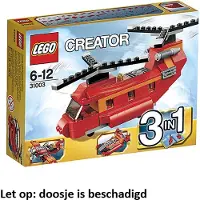 LEGO Hélicoptère 31003 Creator Roter