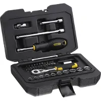 Stanley Socket Set 1/4" - 38 pièces