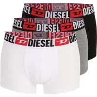 Diesel Boxers 'Damien' gris chiné / rouge / noir / blanc