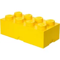 LEGO Boîte de rangement jaune 50x25x18 cm