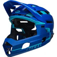 Bell Casque fullface SUPER AIR R SPHERICAL mat/bleu : L Taille : L