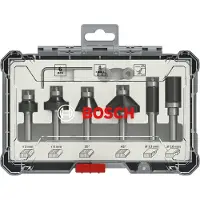 Bosch 2607017469 Fräser-Set Trim&Edging 6tlg.