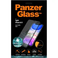 PanzerGlass Case Friendly iPhone Xr/11 Protège-écran Verre Noir