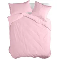 Happy Friday Housse de couette BASIC rose clair 240 x 220 cm