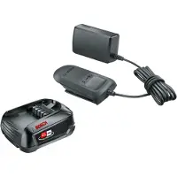 Bosch Professional Starter Set 18v Alz 2.5ah Al18v-20 Charger And Battery Argenté