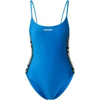 Superdry Code Essential Tape Swimsuit Bleu XS Femme
