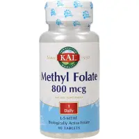 Kal Methyl Folate 800mcg Vitamins Tablets 90 Units Clair