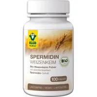 Raab Vitalfood GmbH Spermidin - Poudre de germe de blé 100capsules 60g