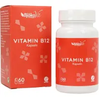 BjökoVit Vitamine B12 Vegan Gélules 1000 μg Méthylcobalamine 60 Pcs