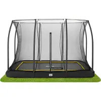 Salta Trampoline Comfort Edition Ground - 366 x 244 cm - Rectangulaire - Noir