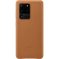 Samsung Galaxy S20 Ultra Back Cover Cuir Brun