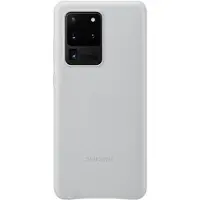 Samsung Cover Leather S20 Ultra Gris Clair