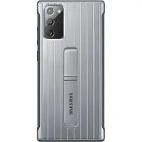 Samsung Galaxy Note 20 Protective Standing Back Cover Argent