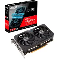 Asus Dual RX 6500 XT (4 Go, GDDR6), Carte graphique, Noir