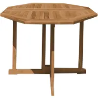 Lestix International Klapptisch Teakholz achteckig Savona 80x80x75cm