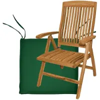 Lestix International Sitzauflage 50cm x 50cm für Hochlehner Bari / Catania Grün