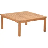 Lestix International 120x120cm Couchtisch Teakholz Eckig Verona Massivholz Wetterfest