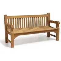 Lestix International Bankauflage 47 x 240 x 5 cm für Parkbank Belluno TB-1024 - Rot