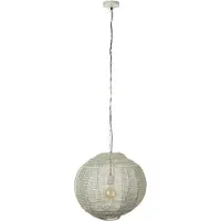 Dutchbone Meezan Lampe pendante M - Ø 30 cm - Style vintage - Gris
