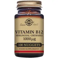 Solgar Vit B12 1000mcgr 100 Units Marron