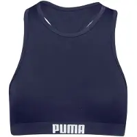 Puma Racerback Bikini Top Bleu XL Femme