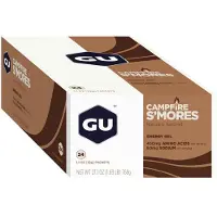 GÜ Energy Gels Box Campfire S´mores 32g 24 Units Marron