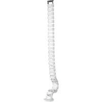 Deltaco Office Spine Cable Organizer & Hider Noir (Gaines pour câbles, 50 cm)