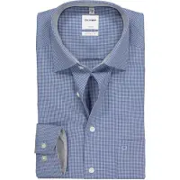 Olymp Chemise Luxor Sans Repassage Coupe Confort Blue Bleu taille 50
