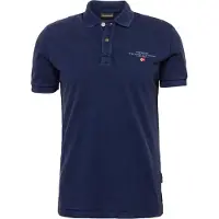 Napapijri T-Shirt 'ELBAS' marine / rouge / blanc