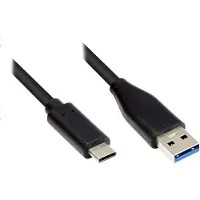 GOOD CONNECTIONS USB3.0 Kabel A-USB-C schwarz 2m