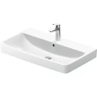 Duravit Meuble vasque No 1 avec trop-plein, 1 trou pour robinet, blanc 800x460mm (460 mm, 800 mm)