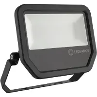 Ledvance Projecteur LED : pour mur/plafond/sol, FLOODLIGHT 50 W / 50 W, 100...277 V, 3000 K, matériau du boîtier : aluminium, IP65 4058075421226 Noir