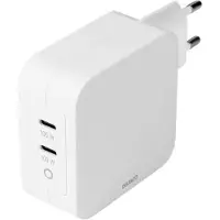Deltaco USBC-GAN03, Intérieur, AC, 20 V, Blanc