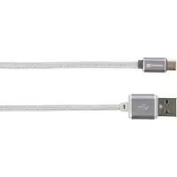Skross 2.700240 Câble USB USB 3.2 Gen 1 (3.1 Gen 1) 1 m USB A Micro-USB A Blanc