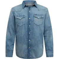 Ralph Lauren Chemise bleu denim