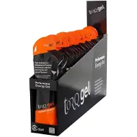 Torq Energy Gels Box Orange&banana 45g 15 Units Noir