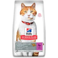 Hill's Pet Nutrition Science Plan Sterilised Cat - Adult - Canard - 10 kg