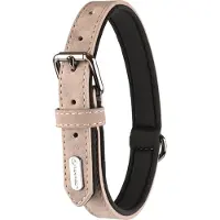 Flamingo Collier Delu Taupe 24/30cm 15mm