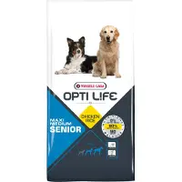 Opti Life Senior Medium & Maxi Pour grands & moyens chiens âgés +7 ans - poulet 12,5 kg