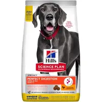 Hill's Pet Nutrition Science Plan Canine Adult Large Perfect Digestion Chicken and Brown Rice 14kg alimentation pour une digestion saine pour les grands chiens