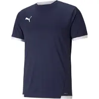 Puma teamLIGA maillot homme bleu foncé blanc taille M
